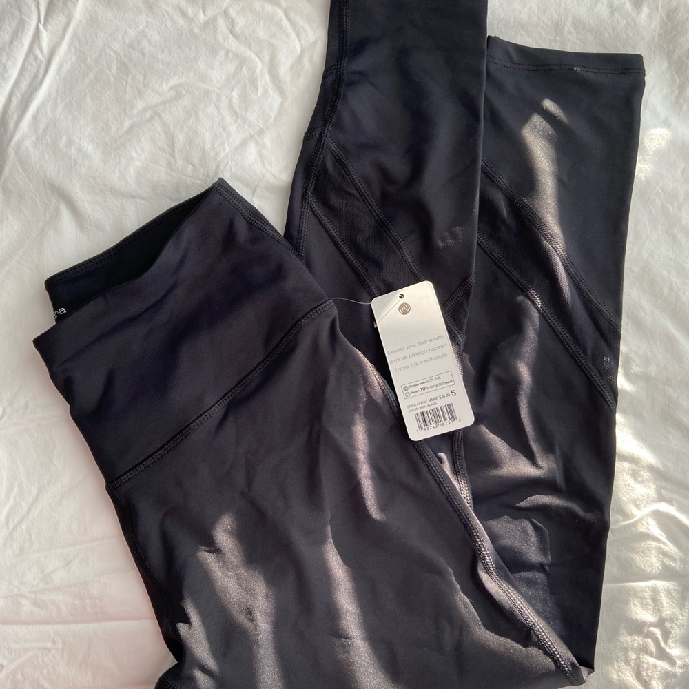 Apana yoga pants - Brand new w/tags - Black - Size S